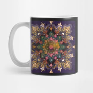 Persian Mandala Purple Mug